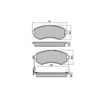 RDC1148 RDA PHANTOM CERAMIC REAR BRAKE PADS for NISSAN PATROL GU Excl 4.8 1997-2016