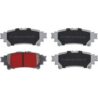 RDA PHANTOM CERAMIC REAR BRAKE PADS for TOYOTA FORTUNA GUN156 2017-2021 RDC2469