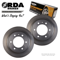 REAR DISC BRAKE ROTORS + PADS for ISUZU MU-X 3.0L TURBO DIESEL 2013-2021 RDA8371