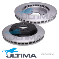 ULTIMA REAR DISC BRAKE ROTORS for LDV D90 322mm 2017 Onwards AAP3004