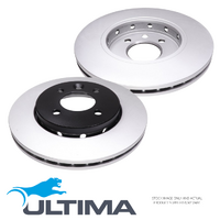 ULTIMA FRONT DISC BRAKE ROTORS for LDV D90 330mm 2017 Onwards AAP3244