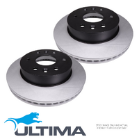 ULTIMA FRONT DISC BRAKE ROTORS for LDV D90 300mm 2017 Onwards AAP3240