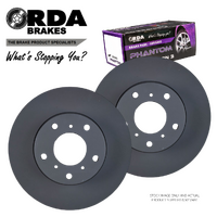 FRONT DISC BRAKE ROTORS + PADS for HOLDEN COLORADO RG 2.8 2016-2020 RDA8445