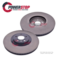 POWERSTOP 360mm FRONT DISC BRAKE ROTORS for BMW M235i F44 2.0L Turbo 2019 ON PSR18609L PSR18609R