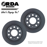 REAR BRAKE ROTORS for VOLKSWAGEN GOLF 5K1 2.0L Turbo Diesel 2008-2013 RDA7910 