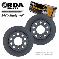 REAR BRAKE ROTORS + PADS for VOLKSWAGEN GOLF 6 5K1 2.0TD *1KD 2008-2013 RDA7910