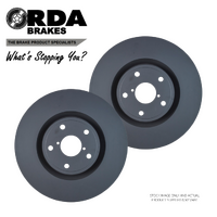 FRONT DISC BRAKE ROTORS for SUBARU FORESTER SH9 2.5L EJ255 Turbo 2008-2013 RDA650