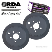 REAR DISC BRAKE ROTORS + PADS for SUBARU FORESTER SH9 2.5L EJ255 Turbo 2008-2013 RDA8045