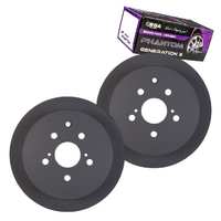 REAR DISC BRAKE ROTORS + PADS for TOYOTA KLUGER GSU5# 2014-2021 RDA8183