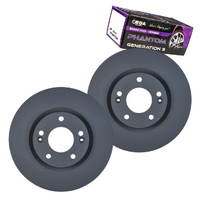 FRONT BRAKE ROTORS + PADS for HYUNDAI SANTA FE CM 2.2L Diesel 2009-2012 RDA8060