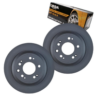 REAR BRAKE ROTORS + PADS for HONDA ACCORD EURO CU2 2.4L K24Z3 2008-2015 RDA8204