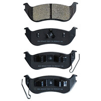 RDB1937 RDA GP MAX REAR BRAKE PADS for JEEP CHEROKEE KJ 1/2001-12/2007